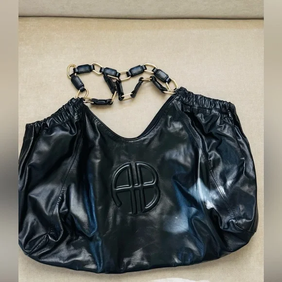 EUC Anine Bing Kate large tote soft leather - Picture 2 of 5